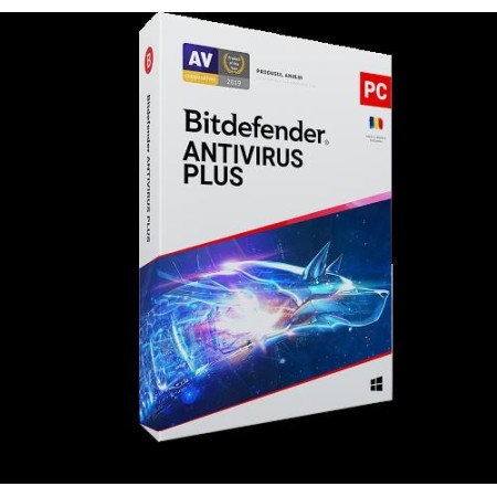 Licenta retail Bitdefender Antivirus Plus - protectie de bazapentru...