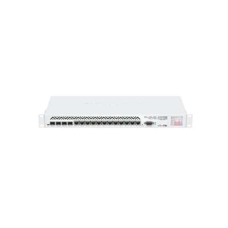 MikroTik Cloud Core Router, CCR1036-12G-4S Tilera Tile-Gx36 CPU (36-cores, 1.2Ghz per core) 2* SODIMM DDR3 slots, 2x 2GB DDR3 10