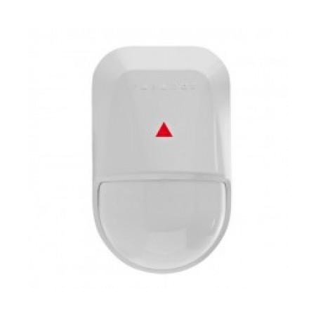 Detector de miscare PIR Paradox NV5+SUPORT, 12x12m, unghi 90 grade, senzor dual, lentila hibrida cilindrica/sferica, suport orie