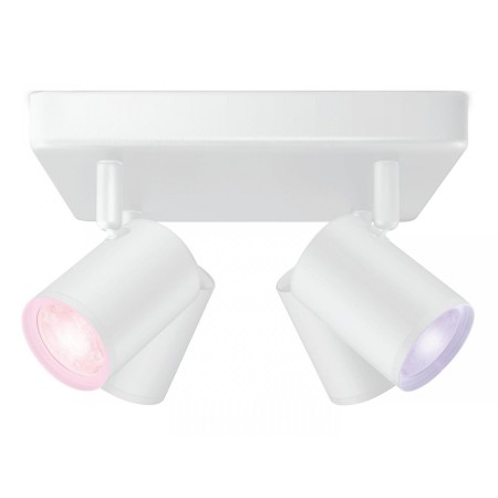 Spot LED RGB WiZ Imageo SQ, Wi-Fi, Bluetooth, control vocal, 4xGU10...