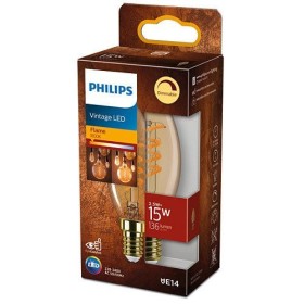 Bec LED vintage (decorativ) Philips Classic Gold Candle B35, EyeCom...