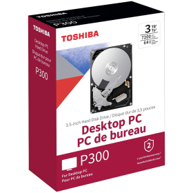HDD Desktop TOSHIBA 6TB P300 SMR, 3.5'', 128MB, 5400 RPM, SATA, ret...