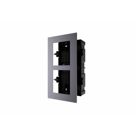 Panou frontal pentru 2 module de videointerfon modular Hikvision DS-KD- ACF2 permite conectarea a 2 module de interfon modular m