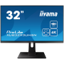 IIYAMA Prolite XUB3293UHSN-B5 Business Monitor - 80 cm (31.5''), 4K UHD (3840x2160), IPS LED, 60Hz, 4ms, 350 cd/m², matte / blac
