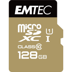 Card de Memorie MicroSDHC EMTEC, 128GB, CLASS 10 UHS-I