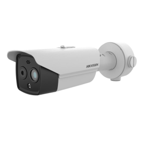 Camera de supraveghere Thermal si Optical IP Bullet DS-2TD2628-3/QA, termal: 256 x 192, optic: 2688 × 1520, iluminare min: 0.008