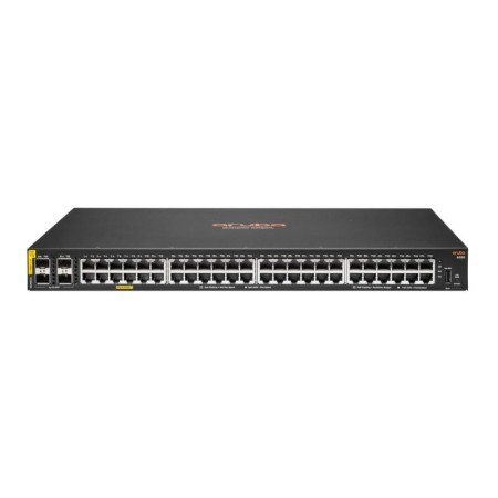 HPE Aruba Networking CX 6000 48G Class4 PoE 4SFP 370W Switch