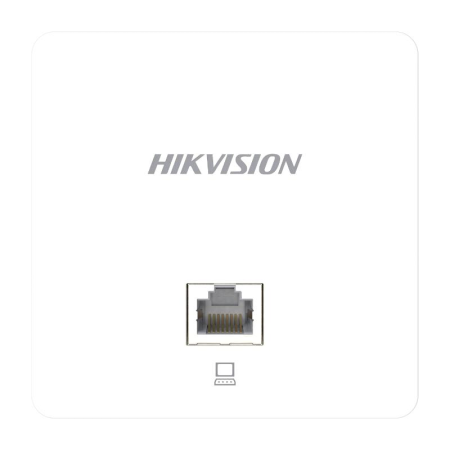 Wi-Fi 5 1200M In-Wall Access Point Hikvision DS-3WAP521-SI 2 Gigabit LAN Ports with 1 PoE Input 802.11ac Wave 2 1167 Mbps 86 mm 