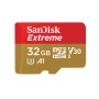 Card de Memorie MicroSDHC SanDisk Extreme, 32GB, Adaptor SD, Class 10