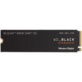 SSD WD_BLACK SN850X 4TB M.2 2280 PCIe Gen4 x4 NVMe, Read/Write: 7300/6600 MBps, IOPS 1200K/1100K, TBW: 2400, powered by SanDisk