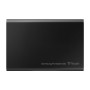 SSD Extern Samsung T7 Touch portabil, 1TB, Negru, USB 3.2