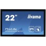 IIYAMA Monitor 21,5" PCAP Bezel Free 10P Touch with Anti-Fingerprint coating, 1920x1080, IPS panel, VGA, DisplayPort, HDMI, 305c