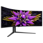 Monitor Gaming Curbat QD-mini LED TCL 57R94 57", Dual UHD (7680x2160), 120Hz, 1ms, AMD FreeSync™ Premium, NVIDIA G-Sync Compatib