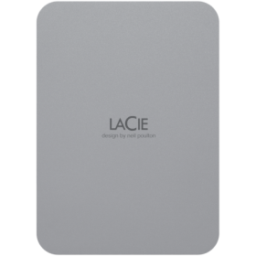 HDD Extern LaCie Mobile Drive Secure 4TB, USB 3.1 Type C, Up to 130MB/s, Password protection, Rescue Data Recovery Services 3 an