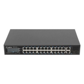 Switch  24x 100 Mb PoE+ / 2x combo, rack 19", Gigabit Ethernet, 250W