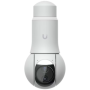 Ubiquiti UVC-G6-PTZ-W All-weather, 4K dual-lens camera with 10x hybrid zoom, 1/1.8" 8MP image sensor, Multi-TOPS AI Engine, and 