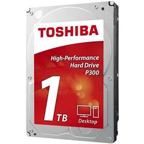 HDD desktop Toshiba P300 (3.5" 1TB, 7200RPM, 64MB, NCQ, AF, SATAIII), bulk