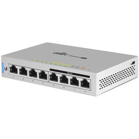 UBIQUITI 8-Port Fully Managed Gigabit Switch with 4 IEEE 802.3af Includes 60W Power Supply, EU