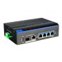 Switch 4 porturi PoE+, 1 port uplink SFP/RJ45 - UTEPO UTP7204E-POE-A1