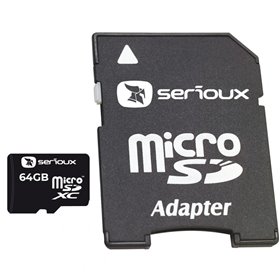 MICROSDXC 64GB UHS-I SRX ADAPTOR CL10