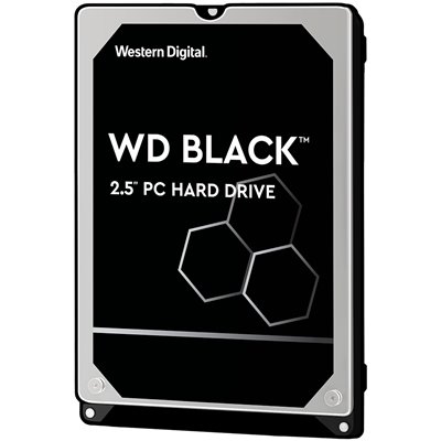 HDD Mobile WD Black (2.5'', 500GB, 64MB, 7200 RPM, SATA 6Gbps)