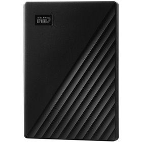 HDD Extern WD My Passport 2TB, 256-bit AES hardware encryption, Backup Software, Slim, USB 3.2 Gen 1 Type-A up to 5 Gb/s, Black