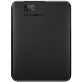 HDD Extern WD Elements Portable 5TB, USB 3.0 Type-A, Black