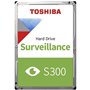 HDD Video Surveillance TOSHIBA 6TB S300 SMR (3.5'', 256MB, 5400RPM, SATA 6Gbps, TBW: 180)