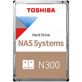 HDD NAS TOSHIBA N300 CMR (3.5'' 6TB, 7200RPM, 256MB, SATA 6Gbps, RV Sensors), bulk