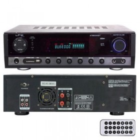 AMPLIFICATOR 5.1 2X50W + 3X20W FM/BT/USB/SD/AUX 2 LINII MIC