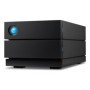 NAS Lacie, 28TB, 2big RAID, USB 3.1, USB 3.0, Transfer speed: up to 440 MB/s, 5 ani serviciul de Rescue Recovery, Negru