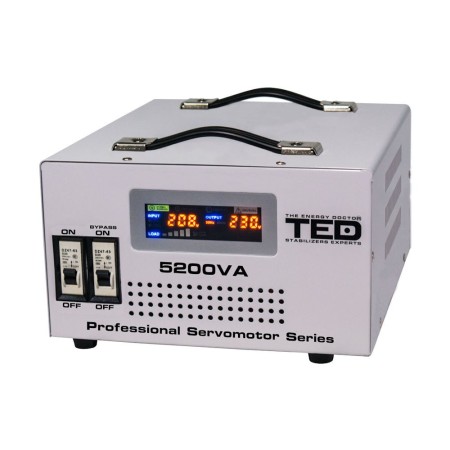 TEDStabilizator retea cu servomotor TED 5200VA 3000W