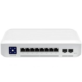 Ubiquiti Enterprise Layer 3, PoE switch with (8) 2.5GbE, 802.3at PoE+ RJ45 ports and (2) 10G SFP+ ports