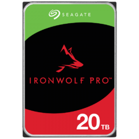 HDD NAS SEAGATE IronWolf Pro 20TB CMR 3.5", 256MB, SATA 6Gbps, 7200RPM, RV Sensors, Rescue Data Recovery Services 3 ani, TBW: 55