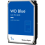 HDD Desktop WD Blue 1TB CMR, 3.5'', 64MB, 5400 RPM, SATA