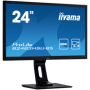IIYAMA Monitor 24"  VA-panel, 1920x1080, 4ms, 15cm Height Adj. Stand, Pivot, 250cd/m², HDMI, DisplayPort, USB-HUB, Speakers (23,
