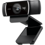 LOGITECH C922 Pro Stream Webcam - Tripod - BLACK - USB