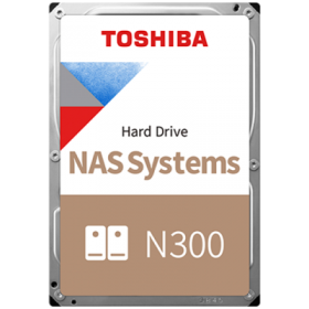 HDD NAS TOSHIBA 12TB N300 CMR, 3.5'', 256MB, 7200RPM, SATA, RV Sensor, TBW: 180