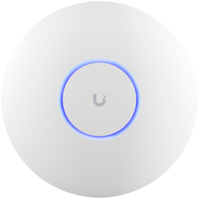 Ubiquiti U7-PRO Ceiling-mount WiFi 7 AP with 6 GHz support, 2.5 GbE uplink, and 9.3 Gbps over-the-air speed, 140 m² (1,500 ft²) 