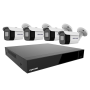 Sistem Supraveghere Video 4 Camere Exterior 8MP 4K 3.6mm 25M