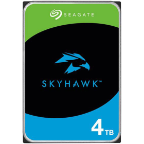 HDD Video Surveillance SEAGATE SkyHawk 4TB CMR, 3.5", 256MB, SATA, Rescue Services 3 ani, TBW: 180-EOL-ST4000VX015