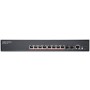 EDGECORE 8 ports 10/100/1000Base-T + 2G SFP uplink ports with 8 port PoE (125W)