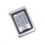 Tastatura control acces PNI DK220, stand alone, exterior si interior, IP65, cu 2 relee, Culoare: Negru/Argintiu, Aliaj de zinc,I