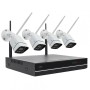 Kit supraveghere video PNI House WiFi660 NVR 8 canale si 4 camere wireless de exterior 3MP, P2P, IP66, Intrari video: 8, Iesiri 