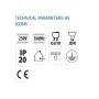 Spot Vivalux ROUND KING, GU10, max. 35W, IP20, Ø55x100mm, Negru, be...