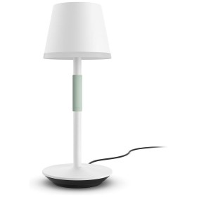Lampa LED RGB Philips Hue Go, Bluetooth, cu acumulator, 6W, 530 lm,...