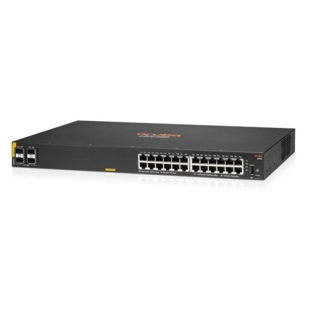 HPE Aruba Networking CX 6000 24G Class4 PoE 4SFP 370W Switch
