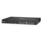 HPE Aruba Networking CX 6000 24G Class4 PoE 4SFP 370W Switch