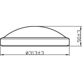 Plafoniera LED Philips Doris CL257, 17W, 1700 lm, lumina neutra (40...