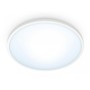 Plafoniera LED WiZ SuperSlim, Wi-Fi, Bluetooth, 14W, 1300 lm, lumin...